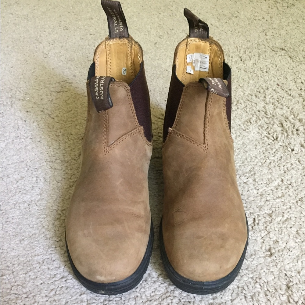 Blundstone 550 Boots Brown/Burgundy Size 7